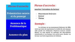 Commentaire composé français seconde générale [upl. by Aimet673]