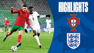 Portugal U21 20 England U21  Young Lions Defeated by Portugal  UEFA U21 Championship [upl. by Lletnahs990]