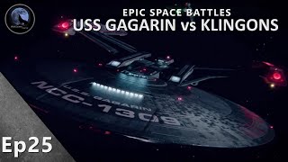 EPIC Space Battles  USS Gagarin and USS Discovery vs The Klingons  Star Trek Discovery [upl. by Aissatsan]