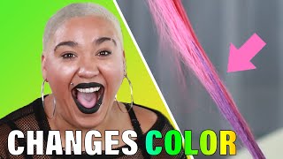 Women Try ColorChanging Hair [upl. by Rexfourd]