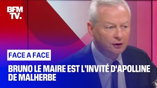 FaceàFace  Bruno Le Maire [upl. by Lebama]