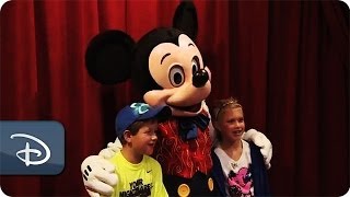 Meet Magician Mickey Mouse at Town Square Theater  Walt Disney World [upl. by Yearwood]