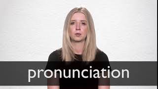 How to pronounce PRONUNCIATION in British English [upl. by Erotavlas]