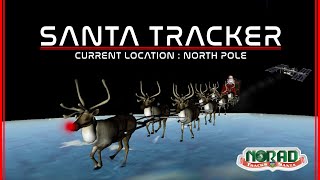 LIVE NORAD Santa Tracker 2022 [upl. by Deehahs766]