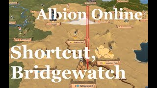 Albion Online  Caerleon to Bridgewatch fast almost safely [upl. by Ianahs210]