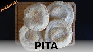 Pita chléb  videorecept [upl. by Nesnej]