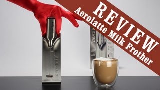 Aerolatte Milk Frother  Exclusive Review [upl. by Ilan502]