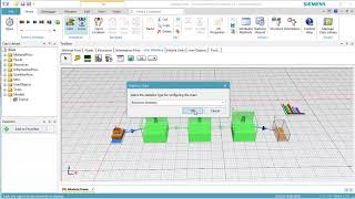 Plant Simulation Creating a Simple Model [upl. by Efal]