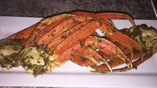 Oven roasted crab legs [upl. by Ichabod]