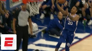 Markelle Fultz scores first bucket since October  ESPN [upl. by Aiuqenehs]