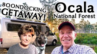 RV Boondocking in Floridas Ocala National Forest [upl. by Bonita2]