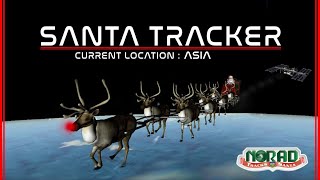 NORAD Track Santa 2023 Part 1 [upl. by Nidak]