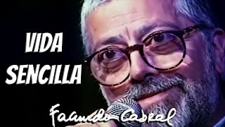 Vida sencilla En vivo  Facundo Cabral [upl. by Ilehs]