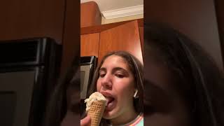 Cute Girl Licking Ice Cream 🤤 [upl. by Ailak757]