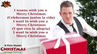 Michael Bublé  Thalia  Mis Deseos  Feliz Navidad  Lyrics Meaning [upl. by Edina]