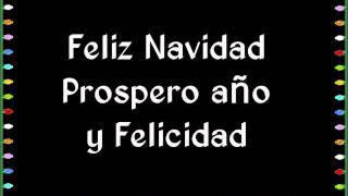 FELIZ NAVIDAD  Lyrics [upl. by Winters]