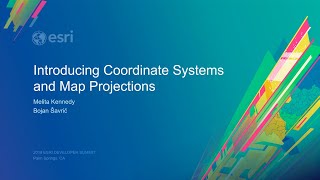 Introducing Coordinate Systems and Map Projections [upl. by Pachston]