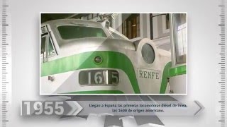 RENFE cumple 75 años Un recorrido por la historia del tren en España [upl. by Phelips]