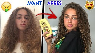 ROUTINE CHEVEUX BOUCLÉS➿ FACILE [upl. by Rip]