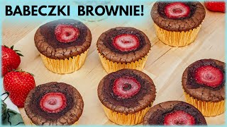 Najlepsze BABECZKI BROWNIE  szybki przepis bez miksera Idealne na grilla  Sugarlady [upl. by Alroi]