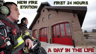 First 24 Hours in a New Fire Station  A Day in the Life [upl. by Clorinda247]