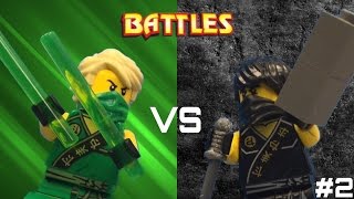 Lego Ninjago Cole vs Lloyd Tournament [upl. by Oika]