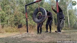 Battle Obstacle Course BOC Training of RPF Commando [upl. by Ativla]