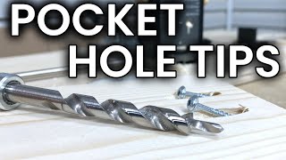 Top 13 Pocket Hole Tips and Tricks  ULTIMATE Guide To Become a Pro [upl. by Ahsima]