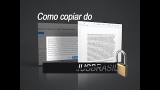 COMO COPIAR JURISPRUDÊNCIA DO JUSBRASIL  DESATUALIZADO [upl. by Hall]