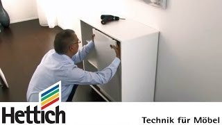 Retrofitting SlideLine 55 sliding doors DoItYourself with Hettich [upl. by Nibram]