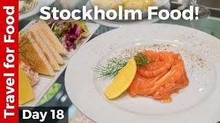 Swedish Food in Stockholm MeltInYourMouth Dill Cured Salmon [upl. by Niccolo]