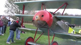 Fokker DR1 Triplane  Grimes Field Golden Age of Aviation Museum [upl. by Penman]