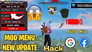 GRINGO XP V106 OB46 FF HACK  FREE FIRE MOD MENU  GRINGO XP HACK [upl. by Aneehsyt]