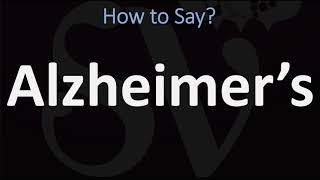 How to Pronounce Alzheimer’s CORRECTLY [upl. by Haikan990]