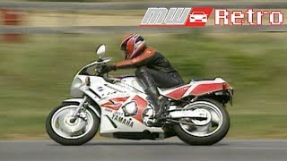 1992 YAMAHA FZR600  Retro Review [upl. by Dambro]