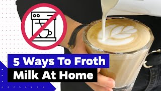 How To Froth Milk At Home Best Milk Frothers Review [upl. by Whitten]