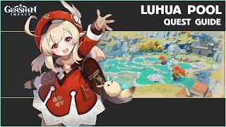 Luhua Landscape  Quest Guide  Genshin Impact [upl. by Armillia]