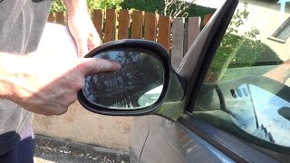 1 minute to replace a side mirror glass [upl. by Peria193]