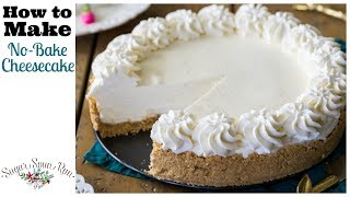 NoBake Cheesecake Recipe [upl. by Suiratnauq]