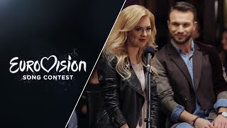 Monika Linkytė and Vaidas Baumila  This Time Lithuania 2015 Eurovision Song Contest [upl. by Erhart]