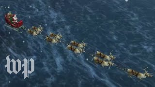 Santa tracker Follow along as Santa Claus makes his trip around the world [upl. by Akemhs52]