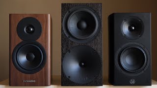 Three Danes  Buchardt S400 vs Dynaudio Evoke 10 vs System Audio SA5  Premium Bookshelf Speakers [upl. by Tabbi]