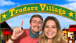 Traders Village  VISITING THE BIGGEST FLEA MARKET IN TEXAS [upl. by Adis349]