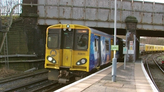 Half an Hour at 216  Birkenhead North Station 1022017  Class 507 508 terminus [upl. by Palocz]