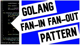 Go Golang FanIn FanOut Pattern [upl. by Ocirderf344]