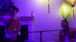 Durand Bernarr Sings quotThe Wayquot by Jill Scott at Stevie Mackeys TacoTuesday [upl. by Ahsinod]