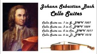 Johann Sebastian Bach  Cello suites in 432 Hz great for reading or studying [upl. by Dino]