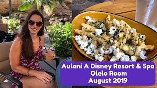 Olelo Room amp Off the Hook  Aulani A Disney Resort amp Spa  Hawaii  August 2019 [upl. by Adhern]