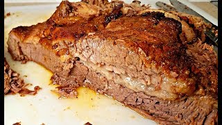 BRAISED BRISKET RECIPE  Oven Texas Style Brisket Recipe  Slow Cooked Brisket Recipe [upl. by Devad]