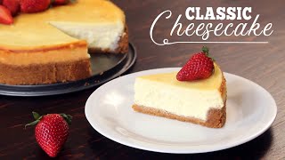 Classic Cheesecake Recipe  How Tasty Channel [upl. by Secunda]